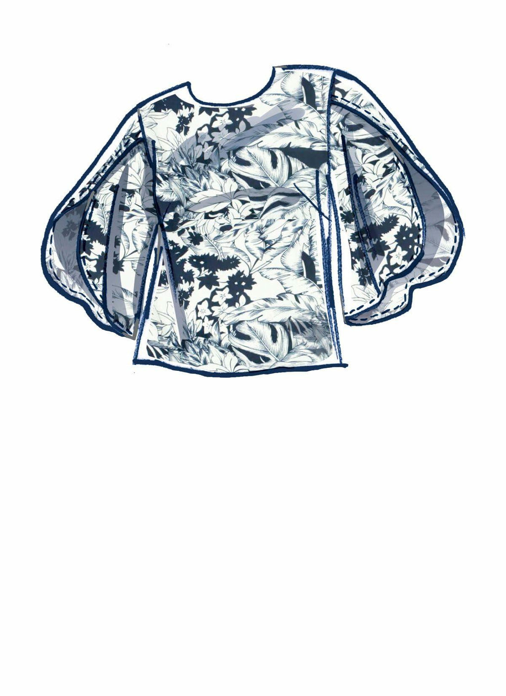 McCall's M8161A5 Misses TOP/Vest, a5 (6-8-10-12-14)