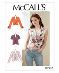 McCall's Patterns McCall's Women's Twist Front Blouse, Sizes 6-14 Sewing