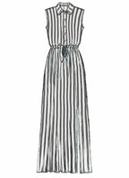 McCall's Patterns Misses' Petite Shirtdresses with Drawstring Waist