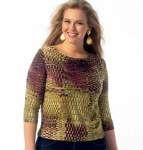 McCall Pattern Company M6963 Misses' Tops, Size F5 "16-18-20-22-24"