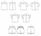McCall Pattern Short Sleeve Shirt and Pants, Sizes 1/2-4 Sewing Pattern
