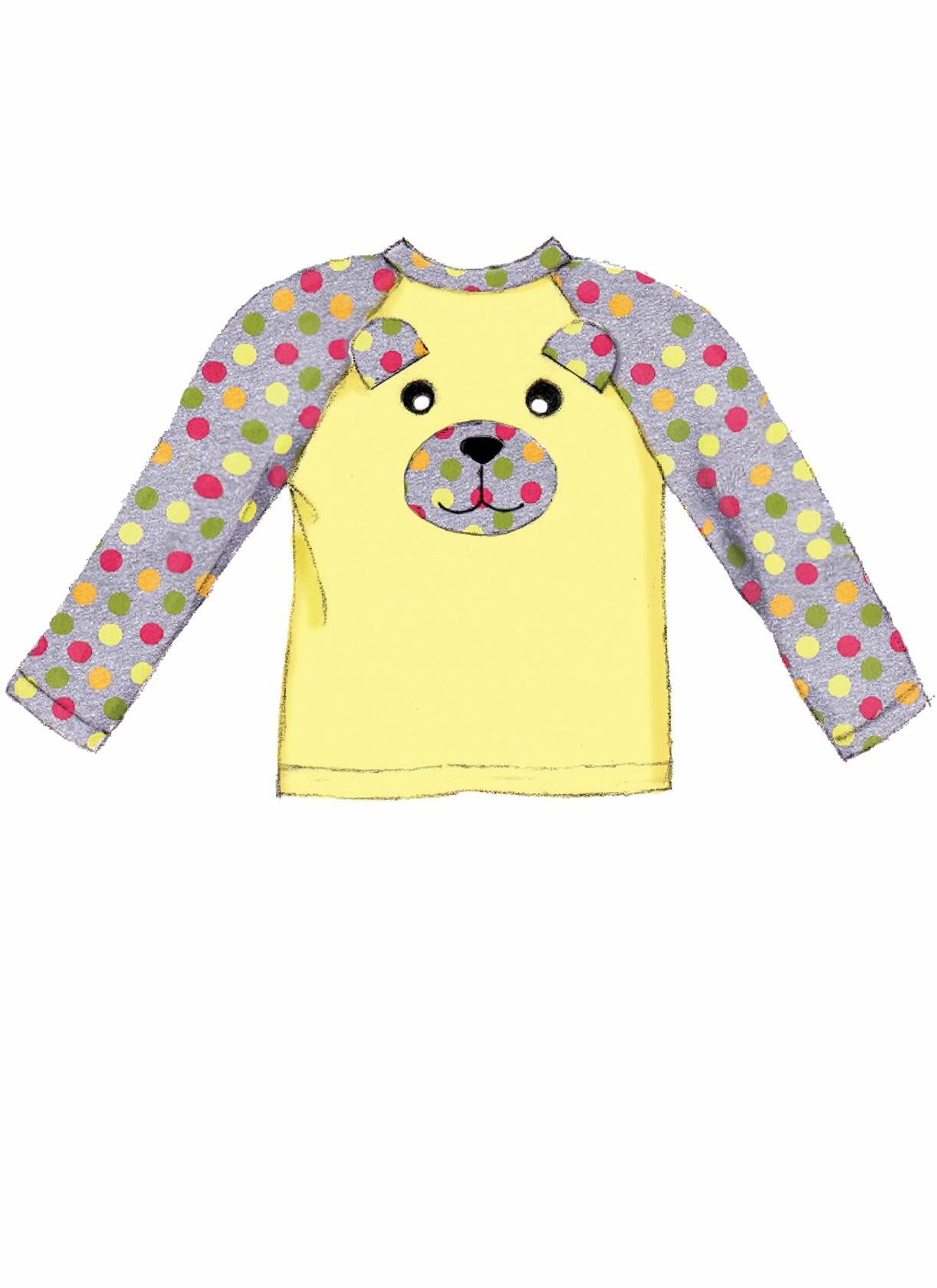 McCall Patterns Children's/Boys'/Girls' Animal Themed Tops and Pants