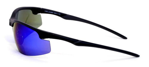 V.W.E. Bifocal High Performance Protective Safety Glasses Blue Mirror, 3.00