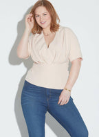 McCall's M7810A5 Women's Loose-Fitting Pleated Top Sewing Patterns, Sizes 6-14