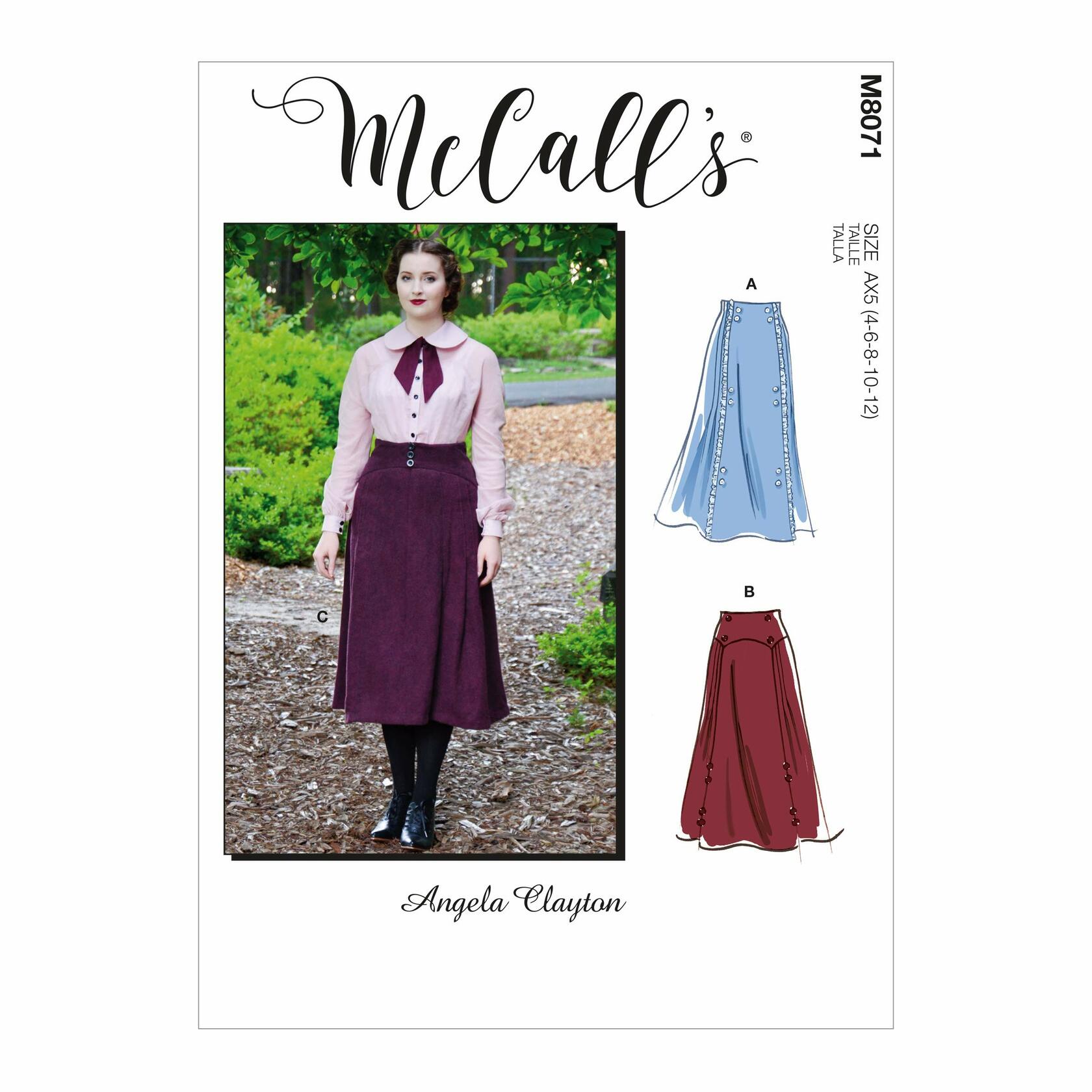 McCall Pattern 12-14-16-1, 12-14-16-18-20