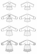 McCall's Women's Loose Fitting Long Sleeve Shirt Sewing, Sizes XS-M Pattern