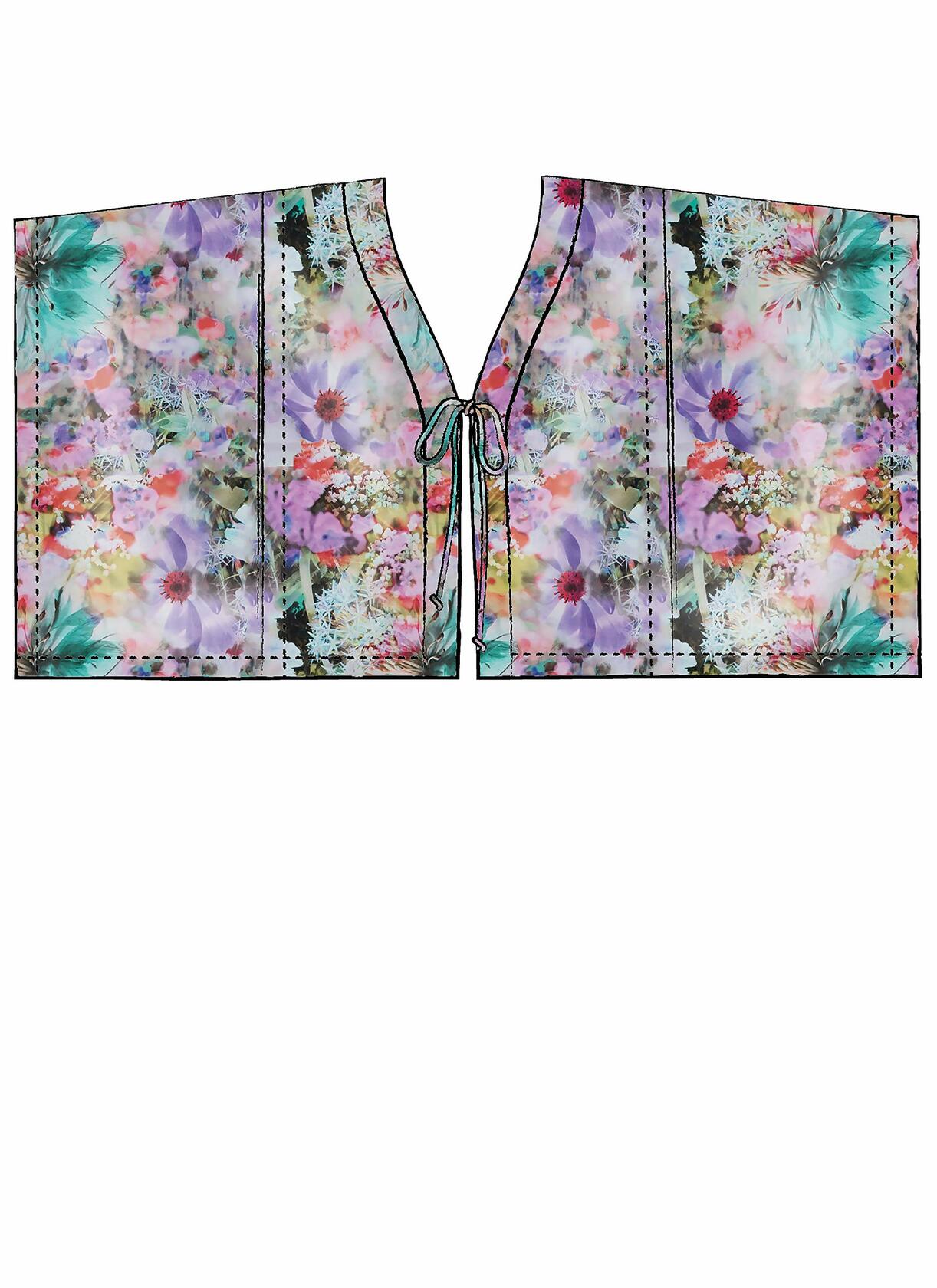McCall Pattern Company McCall's M8000Y Women's Loose Fitting Cardigan Top Sewing