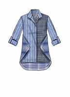 McCall Pattern McCall's Women's Collared Shirt Palmer/Pletsch, Sizes 8-16 Sewing