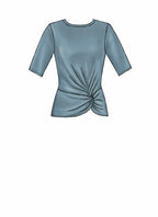 McCall Pattern Company McCall's Women's Twist Front Shirt Sewing Patterns, Sizes