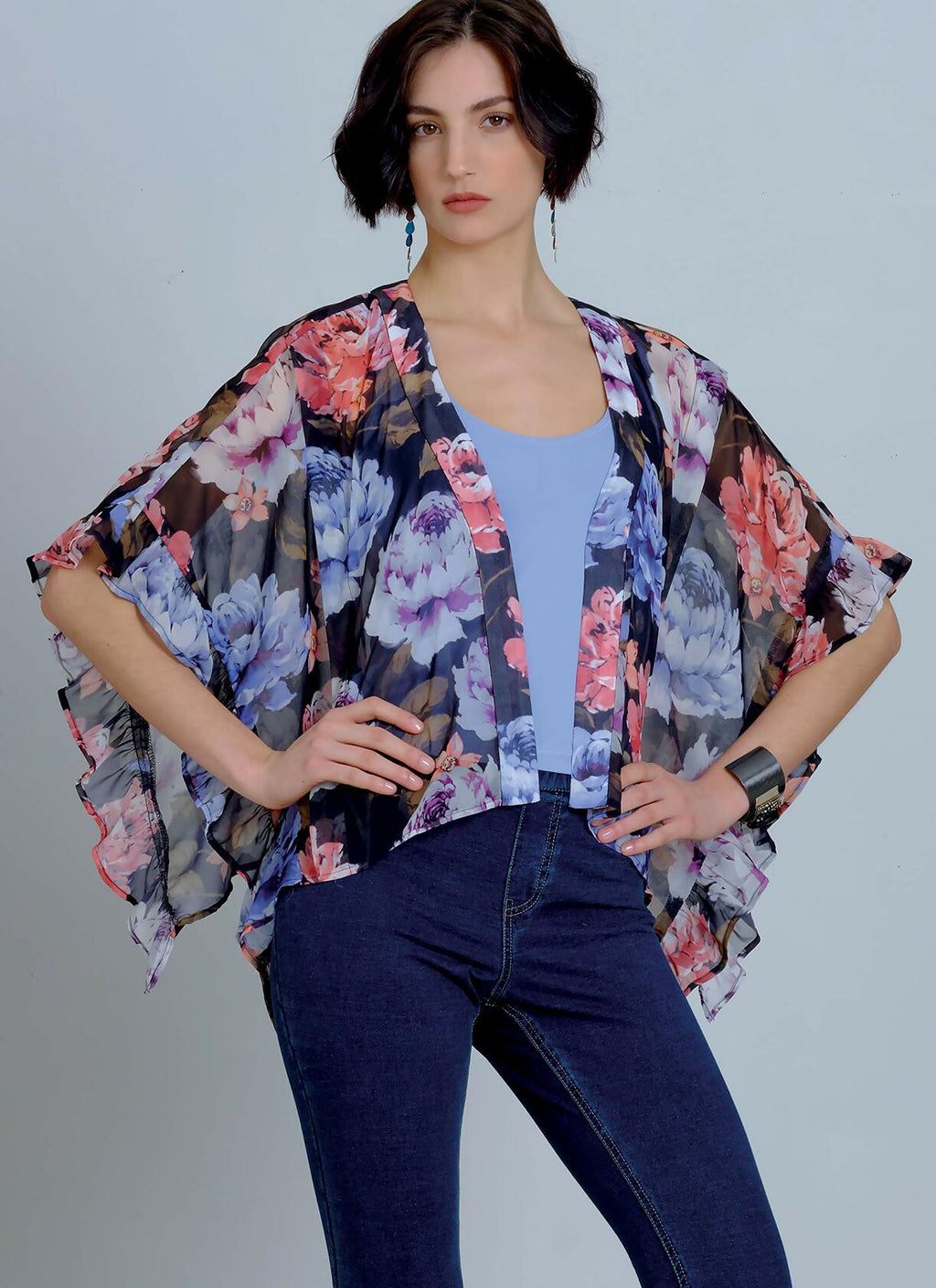 McCall Pattern Company McCall's M8000Y Women's Loose Fitting Cardigan Top Sewing