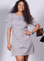 McCall's M7968B5 Women's Loose Fitting Knee-Length Dress Sewing Patterns, Sizes