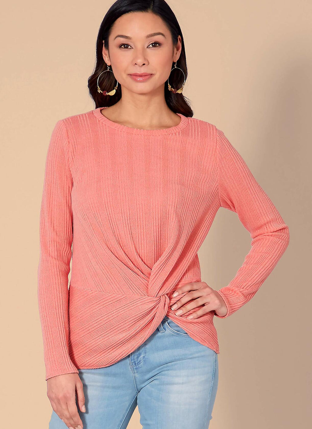 McCall Pattern Company McCall's Women's Twist Front Shirt Sewing Patterns, Sizes