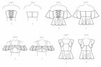 McCall's Patterns M7782RR Misses' Tops Sewing Pattern, D5 (12-14-16-18-20),