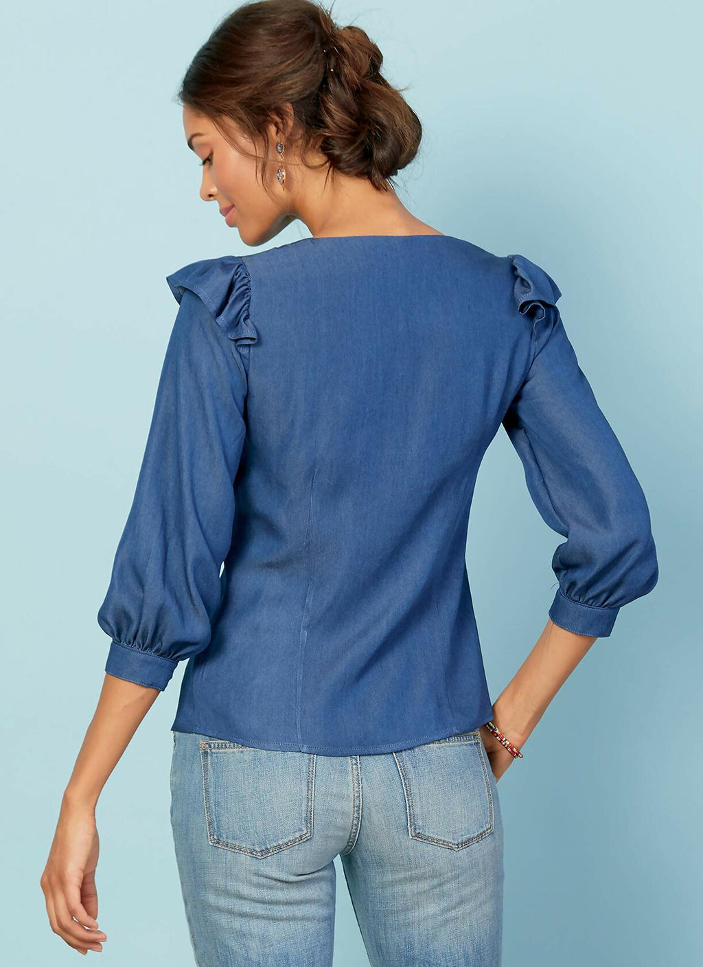 McCall's Patterns McCall's Women's Short, 3/4, and Elbow Length Sleeve Blouse