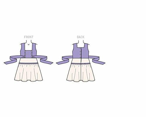 McCall's Patterns M7234 Children's/Girls' Jumper, CDD (2-3-4-5)