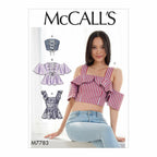 McCall's Patterns M7782RR Misses' Tops Sewing Pattern, D5 (12-14-16-18-20),