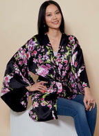 McCall's Patterns Misses' Jacket And Belt Sewing Pattern, X-Small/Small/Medium,