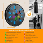 SPUER Music Boxing Machine, Wall-Mounted Punching Machine, Perfect for Adults &