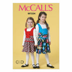 McCall's Patterns M7234 Children's/Girls' Jumper, CDD (2-3-4-5)
