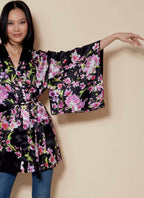 McCall's Patterns Misses' Jacket And Belt Sewing Pattern, X-Small/Small/Medium,