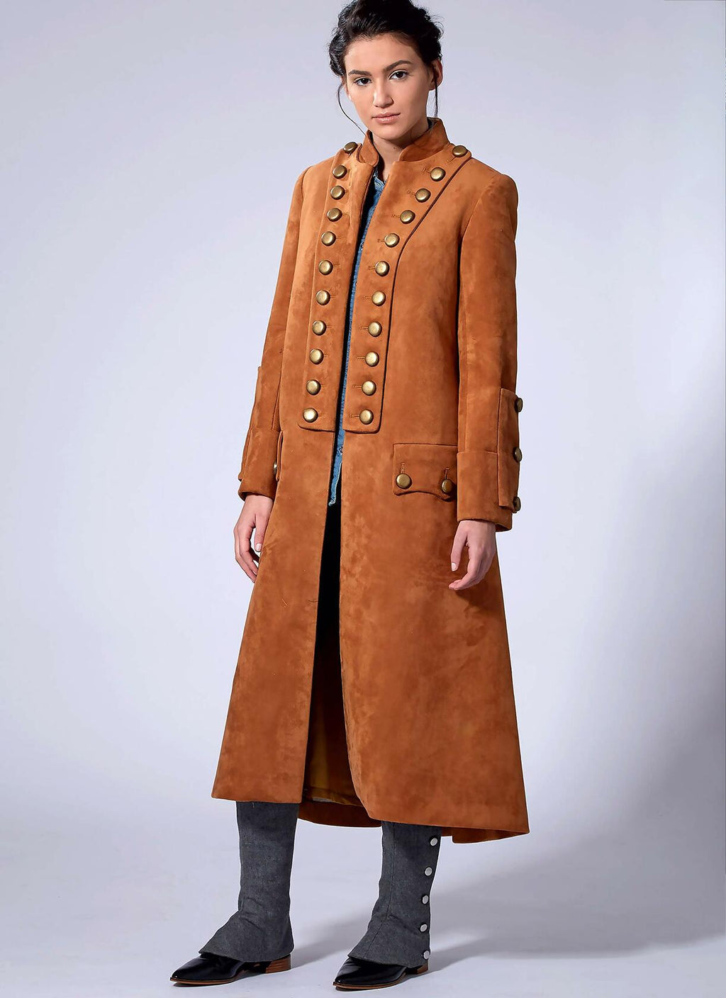 McCall Pattern Company McCall's Women's Spats and Long Coat Costume Sewing