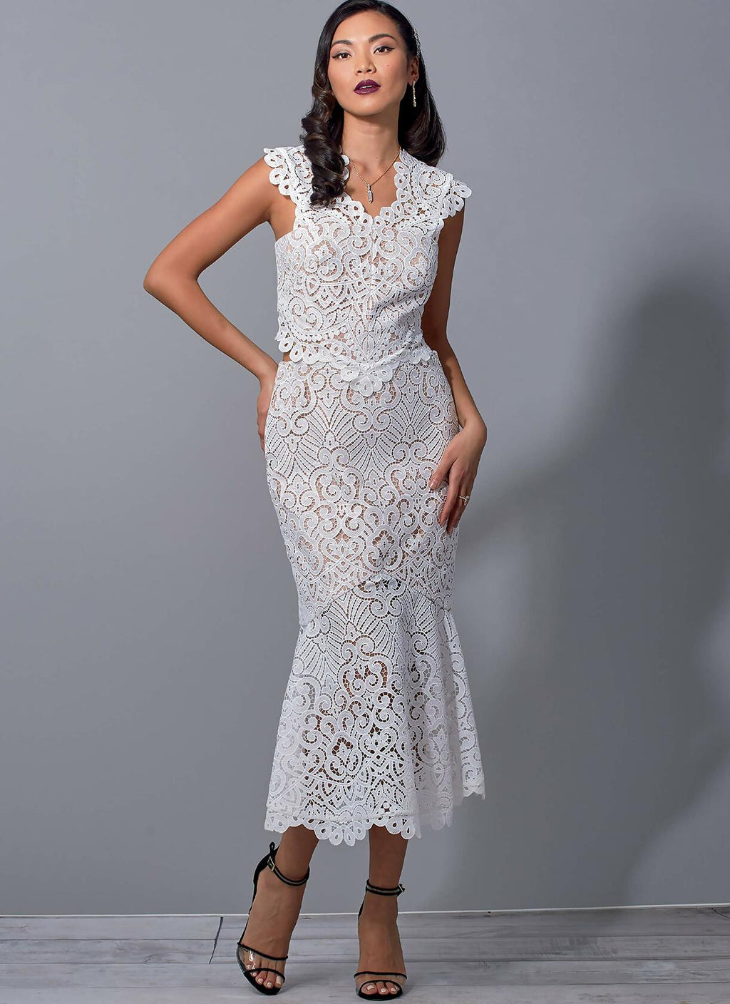 McCall's Women's Fully Lined Special Occasion and Evening Dress Nicole Miller,