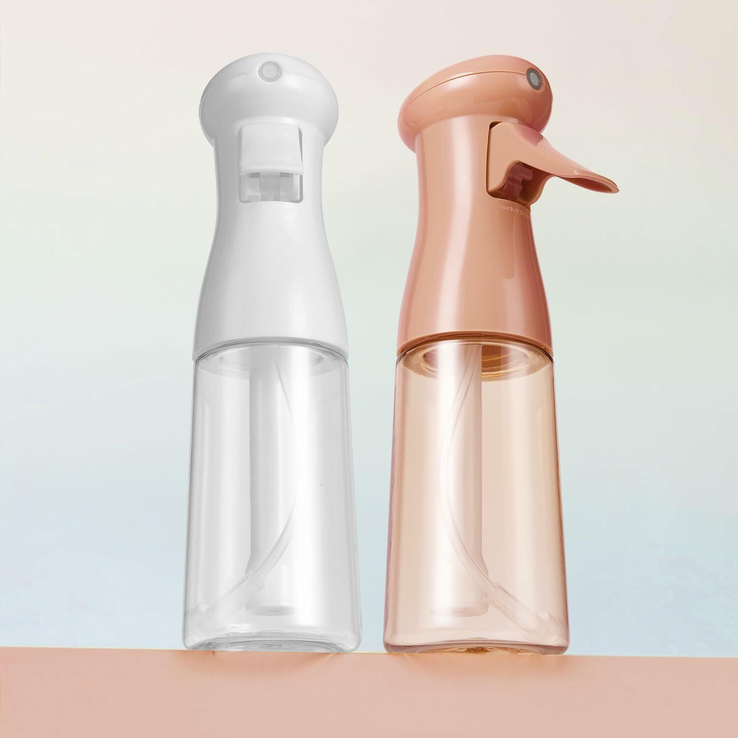Spray Bottle For Hair, Continuous Mister Empty Spray Bottles, Ultra Fine Mist