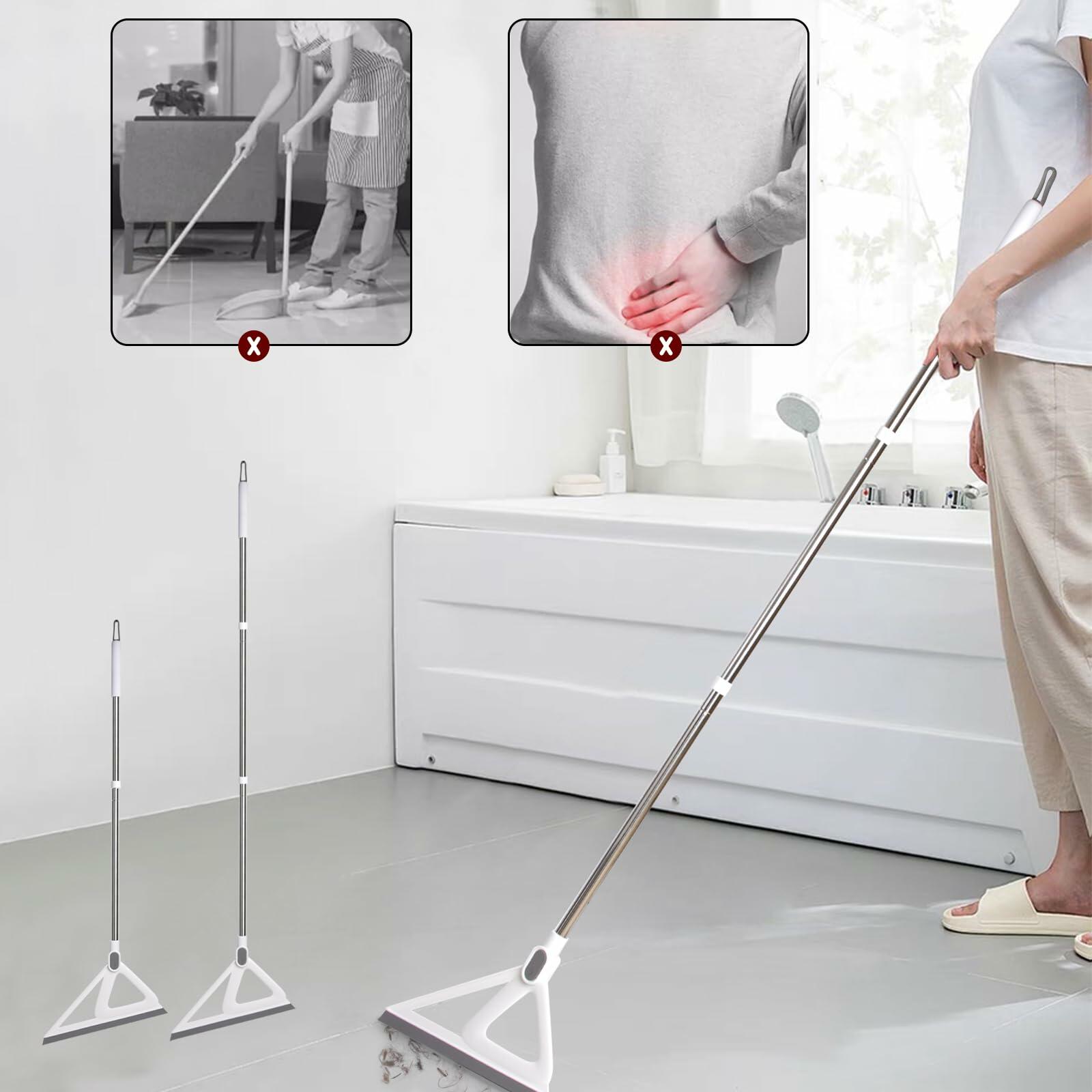 XXFLOWER Multifunction Silicone Broom，Squeegee Broom Sweeping Water and Pet