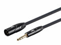 Monoprice XLR Male to 1/4Inch TRS Male Cable - 15 Feet | 16AWG, Gold Plated -