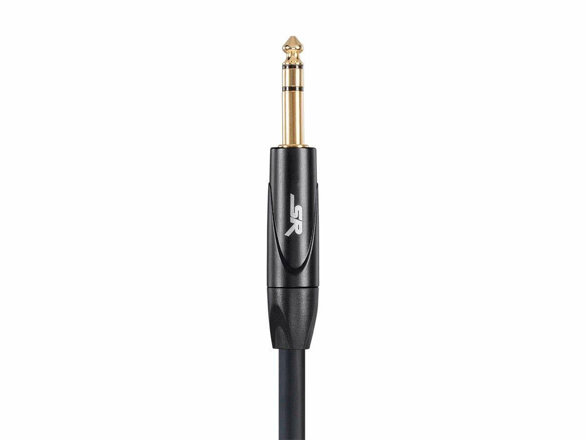 Monoprice XLR Male to 1/4Inch TRS Male Cable - 15 Feet | 16AWG, Gold Plated -