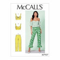 McCall's Patterns McCall's Women's Pants, Crop Tank, Shoulder Top, Sizes 14-22
