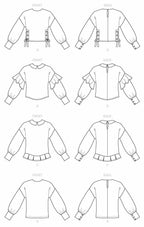McCall's Patterns McCall's Women's Loose Fit Dropped Shoulder Shirt Sewing
