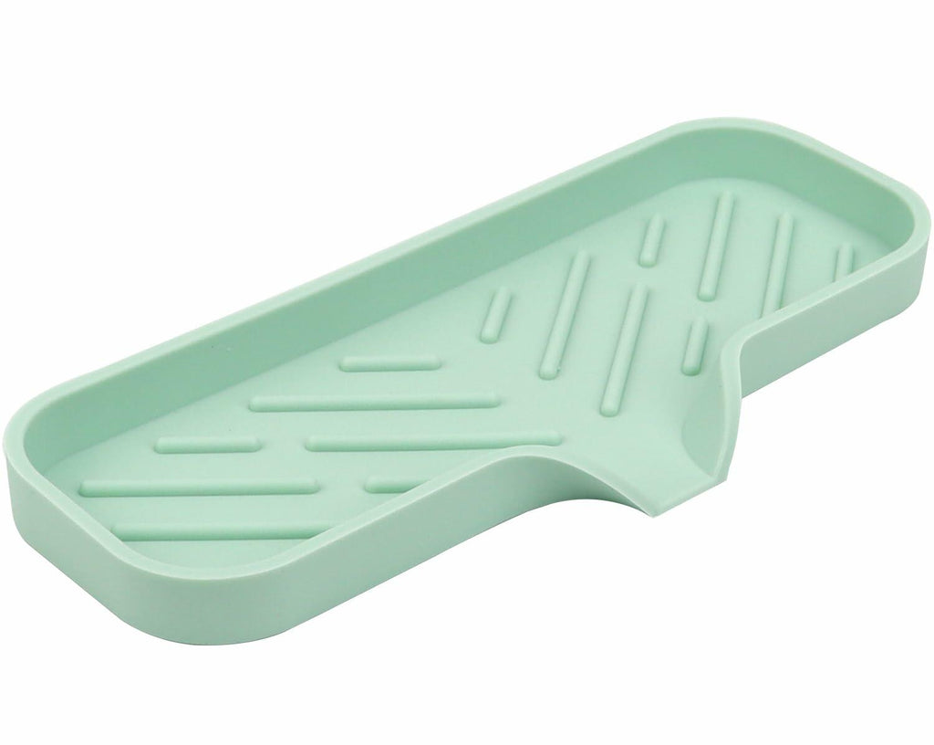 YASMEN Silicone Bathroom Soap Dishes, Sink Sponge Holder for Kitchen, Rubber