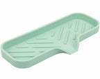 YASMEN Silicone Bathroom Soap Dishes, Sink Sponge Holder for Kitchen, Rubber