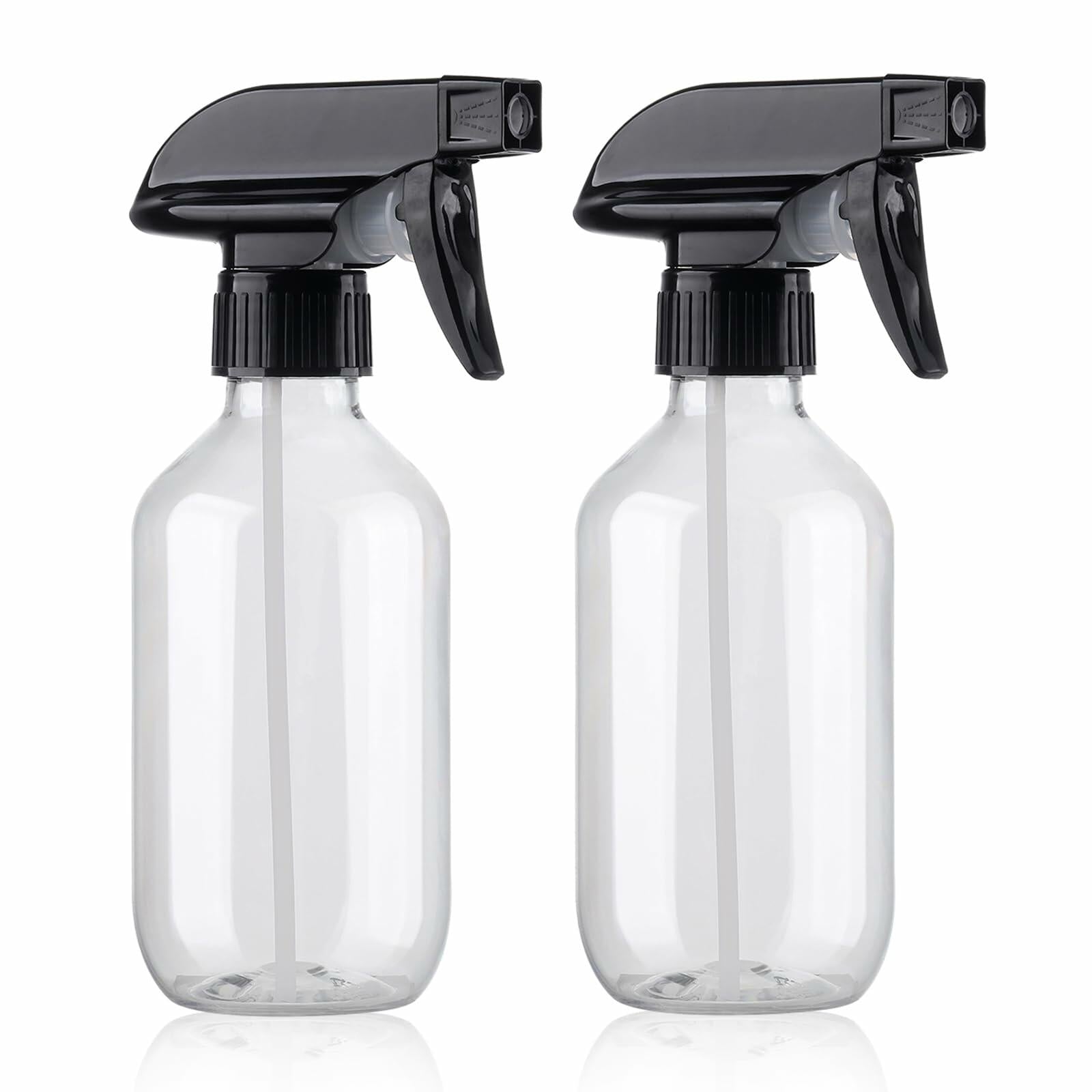 2 Pack Teyssor Spray Bottles Water Spray Bottle - BPA Free -10 oz/300 ml Plastic
