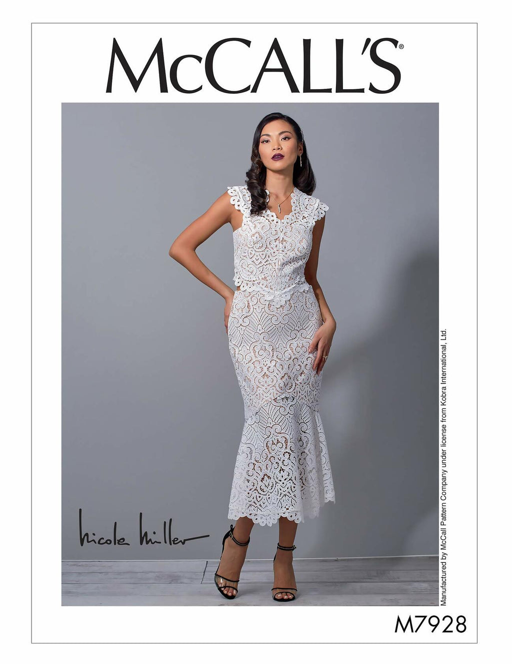 McCall's Women's Fully Lined Special Occasion and Evening Dress Nicole Miller,