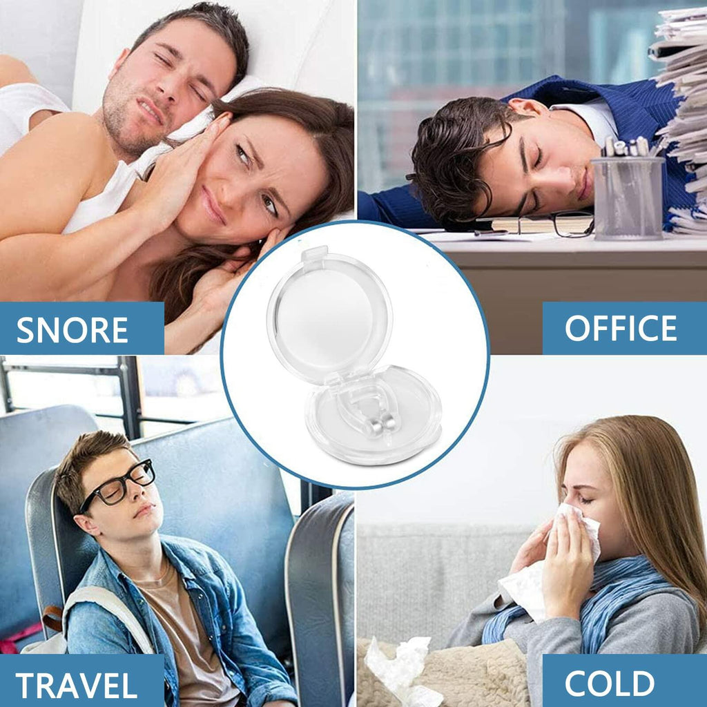 8 Pack Anti Snoring Devices, Silicone Magnetic Stop Snoring Solution,