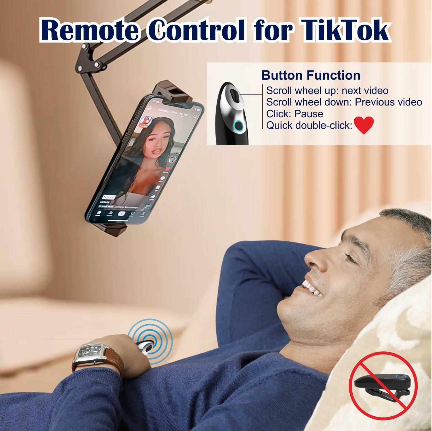 Remote Control Page Turner for Kindle Paperwhite Oasis Kobo eBook Readers,Mute
