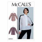 McCall's Women's Loose Fitting Long Sleeve Blouse Sewing Patterns, Sizes 14-22,