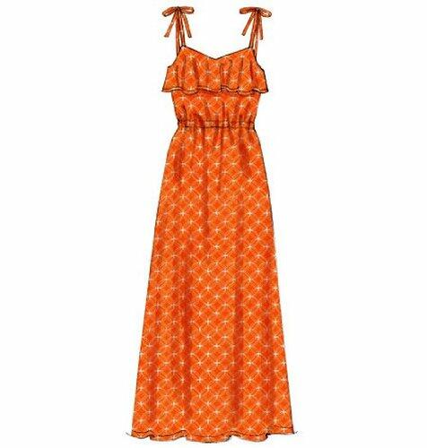McCall Pattern Company M6967 Misses' Top, Tunic, Dresses and Skirt, Size E5
