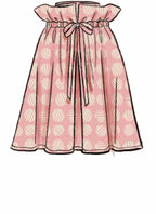 McCall's M7932Z Women's Loose-Fitting Drawstring Skirt Sewing Patterns, Sizes