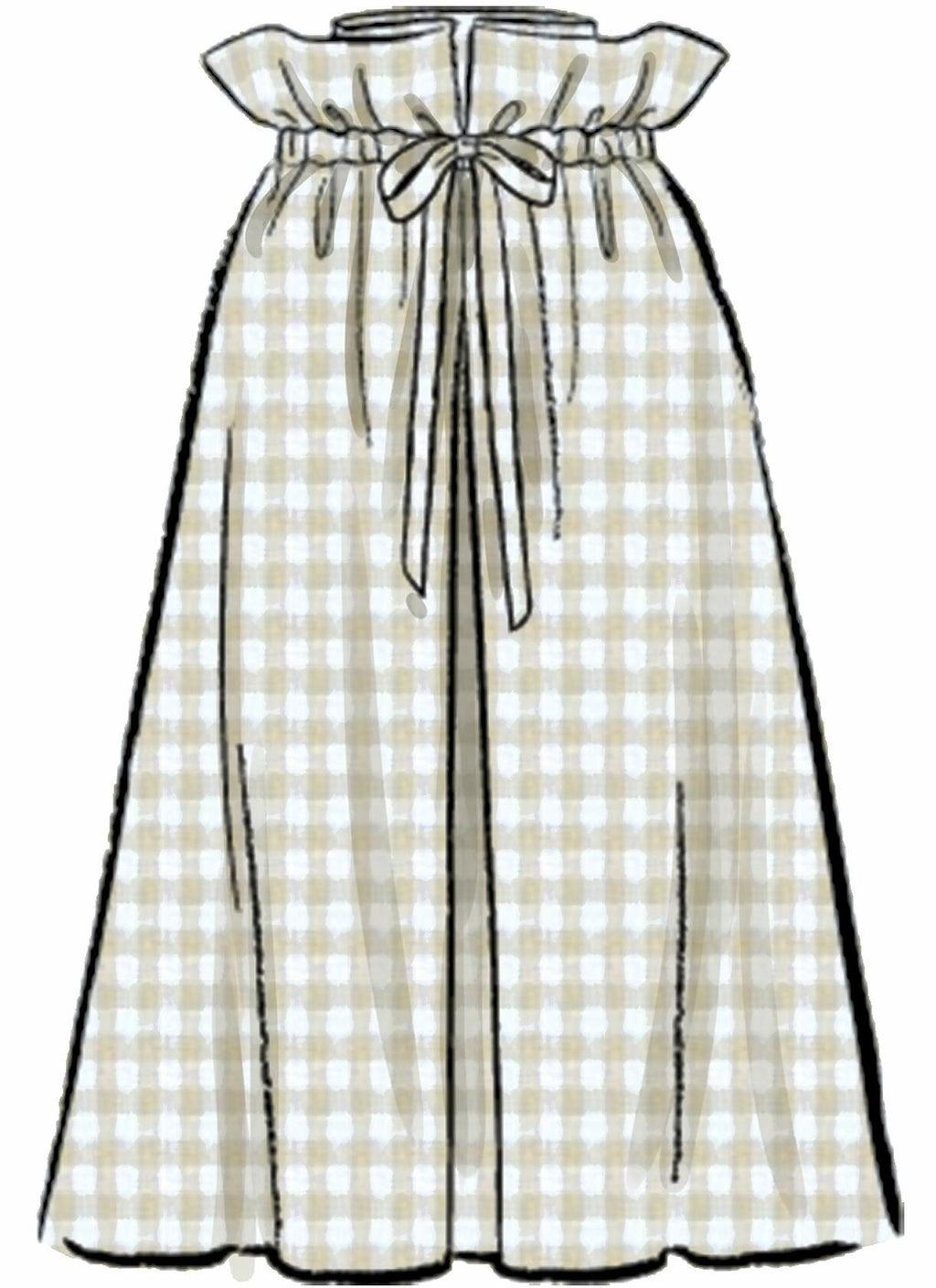 McCall's M7932Z Women's Loose-Fitting Drawstring Skirt Sewing Patterns, Sizes