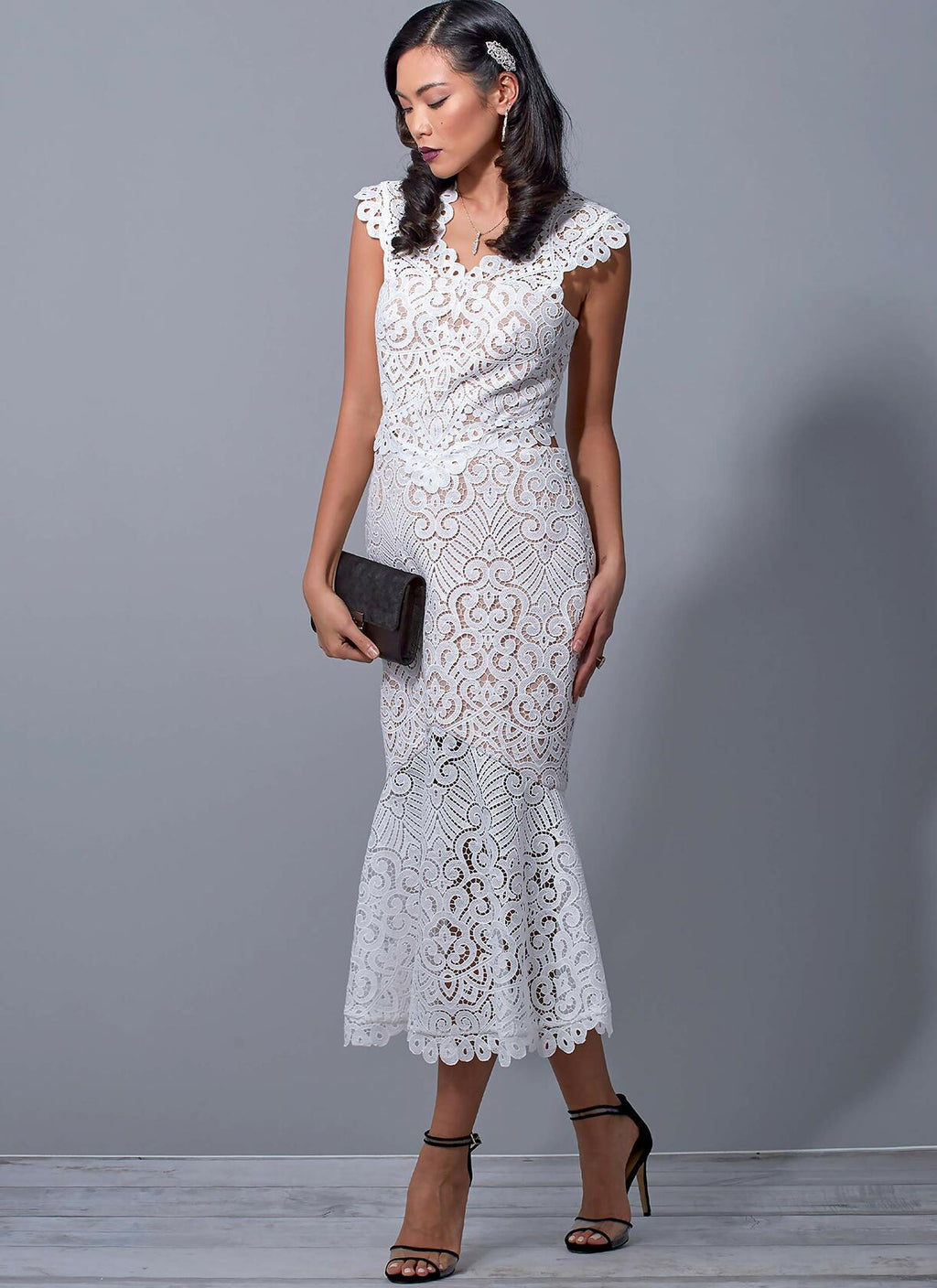 McCall's Women's Fully Lined Special Occasion and Evening Dress Nicole Miller,