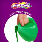 1 Gallon Colorations Paraben-Free Tempera Paint for Kids Vibrant Violet.