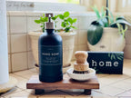 Wood Pedestal Soap Stand, Farmhouse Wood Riser, Soap Dish Holder/Tray Counter