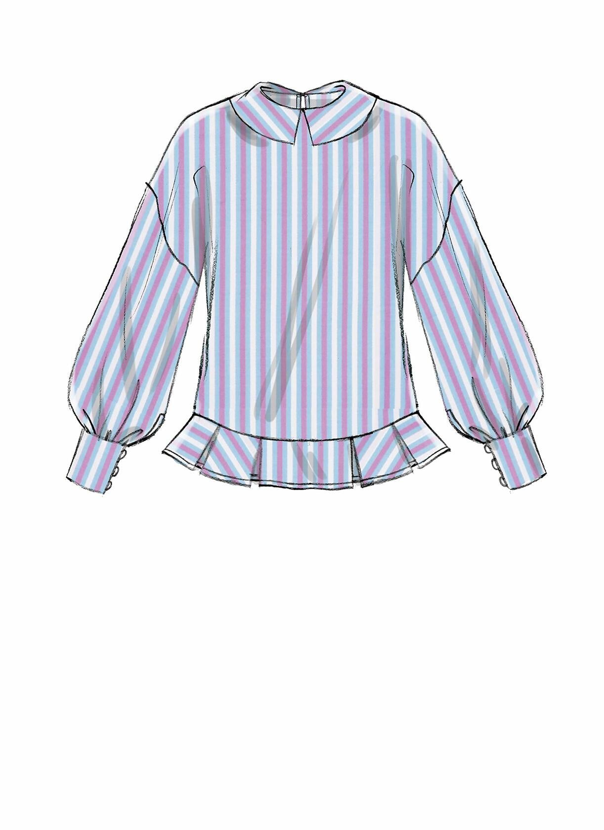 McCall's Patterns McCall's Women's Loose Fit Dropped Shoulder Shirt Sewing
