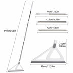 XXFLOWER Multifunction Silicone Broom，Squeegee Broom Sweeping Water and Pet
