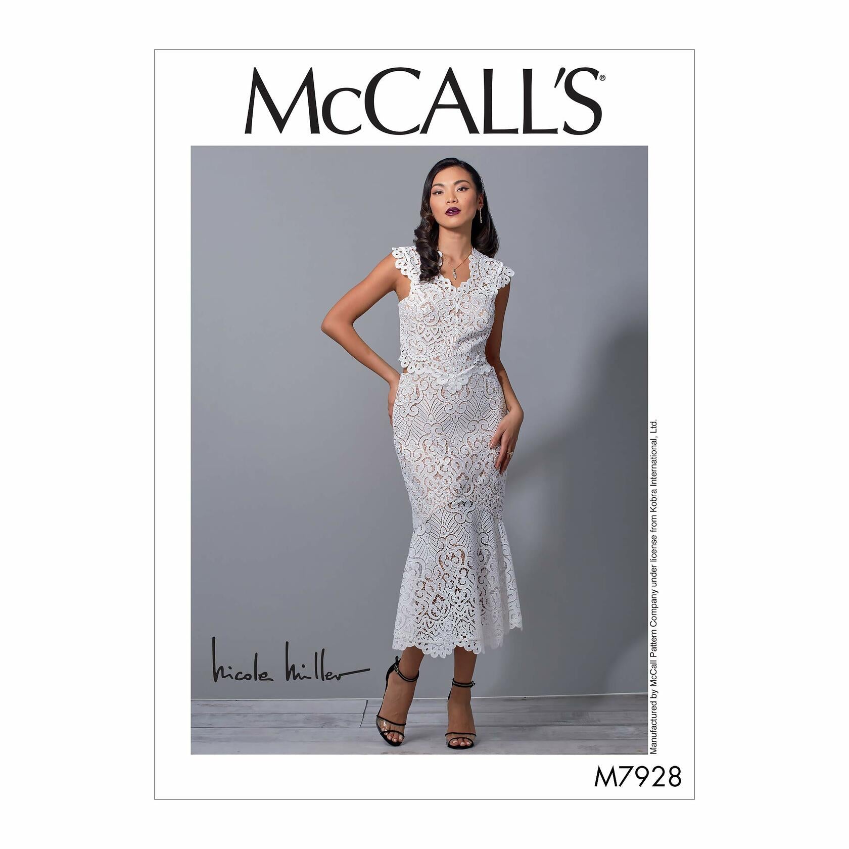 McCall's M7928X5 Women's Fully Lined Special Occasion and Evening Dress Sewing