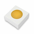 25 PACK Crafter's Choice White Square with Round Window Soap Box - Homemade Soap