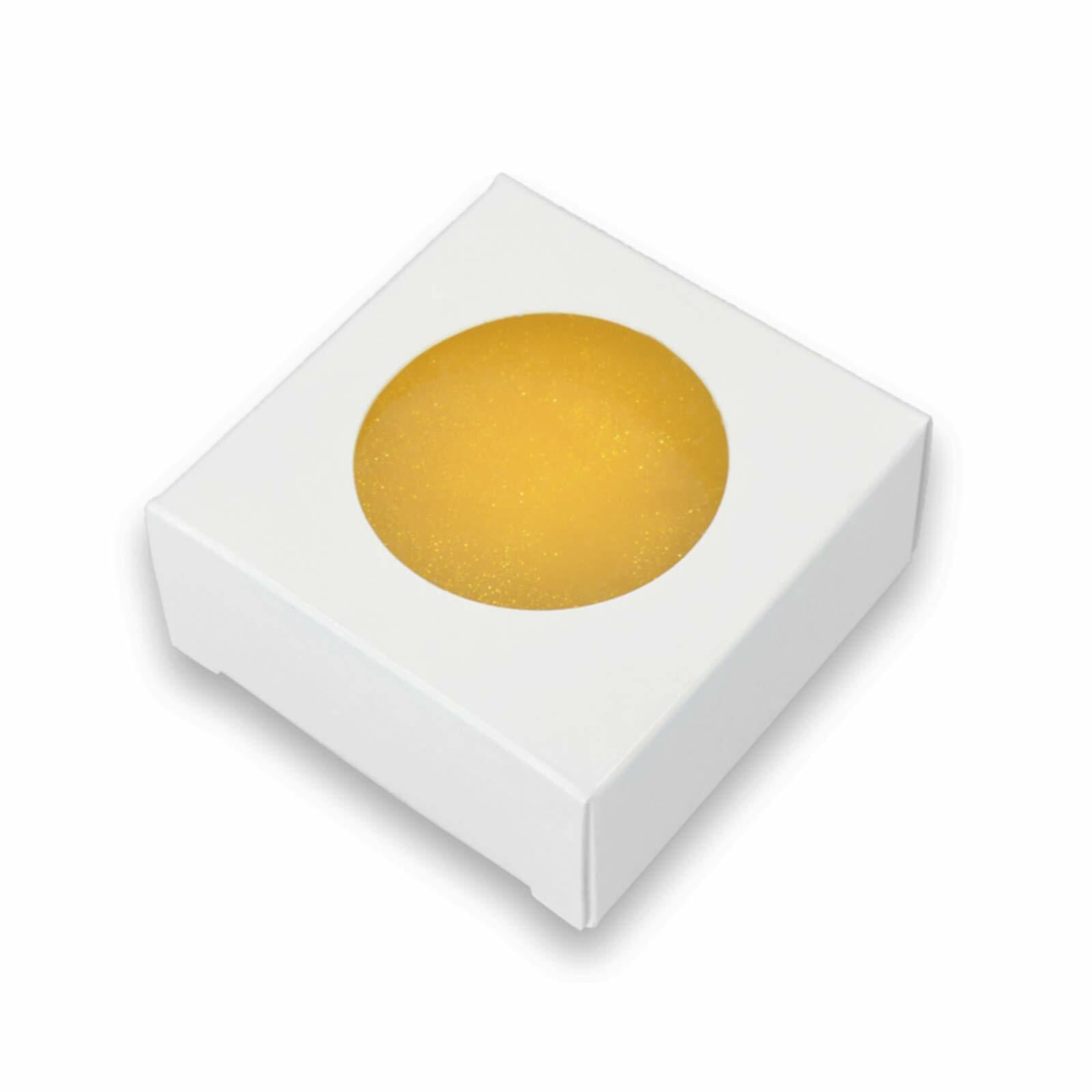 25 PACK Crafter's Choice White Square with Round Window Soap Box - Homemade Soap